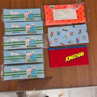 8 astucci scuola assortiti