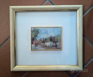 quadro a olio Giannetto Rugi