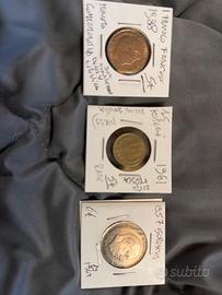Monete Russia Spagna Francia 1957-1961 1988 rame
