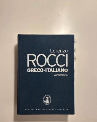 dizionario di greco Rocci