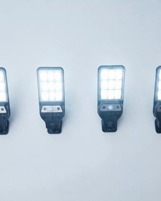 Set 4 Faretti Solari a LED COB