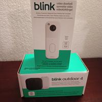 Blink Outdoor 4 + videocitofono NUOVI