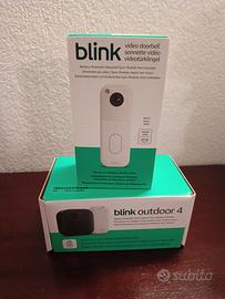 Blink Outdoor 4 + videocitofono NUOVI