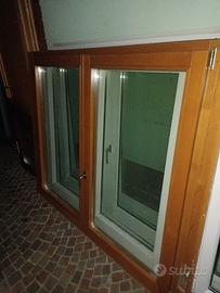 porte finestre e finestre doppia anta legno