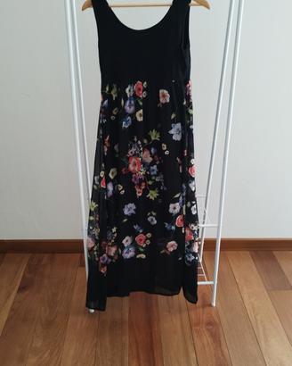 vestiti lungo a fiori