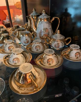 Set da caffè da 6 in porcellana Bavaria