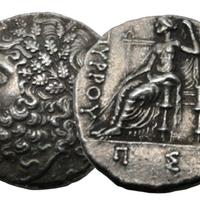 REPLICA MONETA GRECA TETRADRACHM PYRRHOS COD DR11