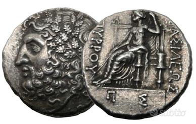REPLICA MONETA GRECA TETRADRACHM PYRRHOS COD DR11