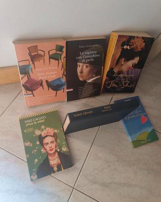 Set di sei libri usati 