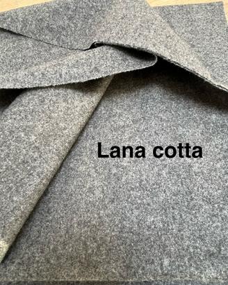 Scampolo in lana cotta grigio h150x250cm