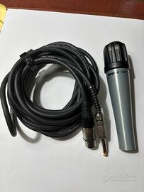 Microfono Shure 10A con cavetto