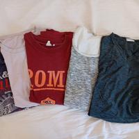 STOCK 15 MAGLIE UOMO POLO SHIRT M L XL USATE MISTE