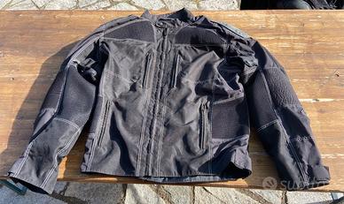 Completo nero da moto estivo A-Pro