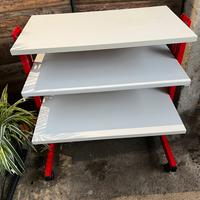 Carrello Portaoggetti scrivania computer officina