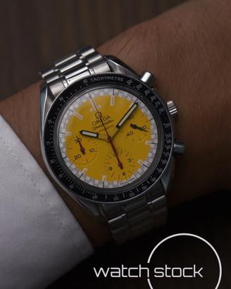 OMEGA SPEEDMASTER SCHUMACHER YELLOW