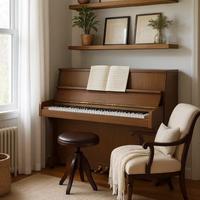 Pianoforte verticale a muro MAHLER