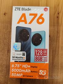 smartphone ZTE BLADE A76 8GB RAM NUOVO 