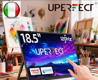 UPERFECT Monitor Portatile Touchscreen 18.5" 120Hz