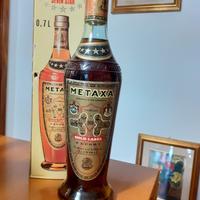 Bottiglia brandy metaxa seven star