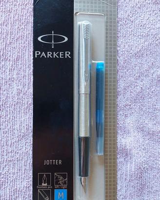 Parker Jotter penna stilografica vintage acciaio
