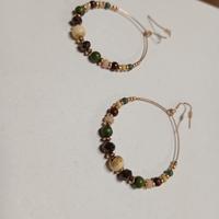 Orecchini con perline 