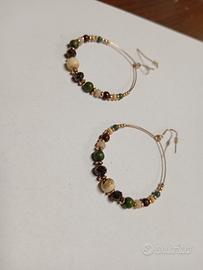 Orecchini con perline 