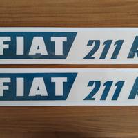 Decalcomanie Fiat 211 R