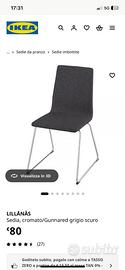 4 sedie ikea! Come nuove