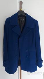 Cappotto blu donna