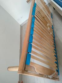 Rete ortopedica con schienale movibile 