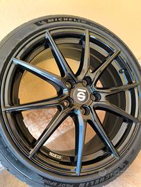 Cerchi Sparco DRS 18" 5x112 gommati 