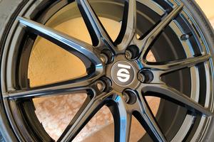Cerchi Sparco DRS 18" 5x112 gommati 