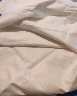 Scampolo puro lino leggero panna 10,70x90