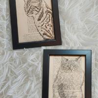 Quadro gatto cat bengala ragdoll da personalizzare
