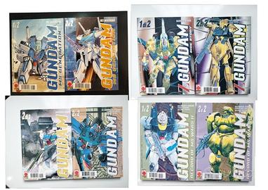Lotto 40 fumetti Gundam Manga Legend Planet Manga