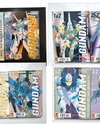 Lotto 40 fumetti Gundam Manga Legend Planet Manga