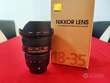 Nikon NIKKOR 18-35mm f3.5-4.5G ED