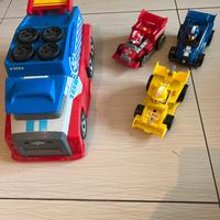 Paw patrol rescue mobile pit stop