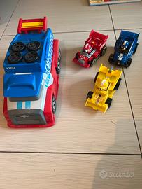 Paw patrol rescue mobile pit stop