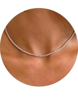 LILIE&WHITE Collana Tennis con Zirconi Cubici.