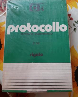 Risma fogli protocollo a righe