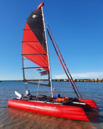 GRABNER HAPPY CAT HURRICANE CATAMARANO GONFIABILE