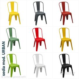 sedia urban in polipropile arredo interno esterno 