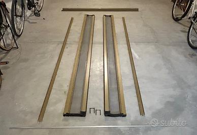 Zanzariera scorrevole doppia anta porta finestra