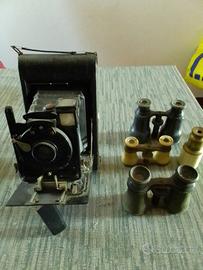 macchina fotografica+cannocchiali 