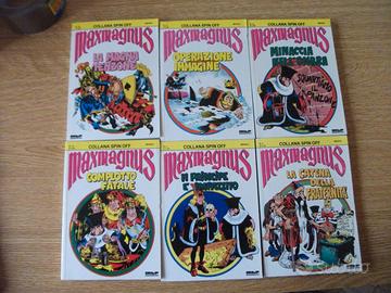 MAXMAGNUS spin off - lotto di 5 albi
