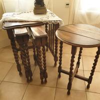 Tavolino in legno 4 in 1