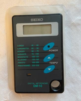 Metronomo digitale Seiko Dm 10