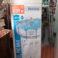Bestway piscina Steel Max Pro 4.27 x 1.07 + pompa 