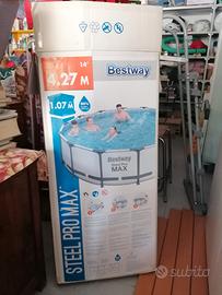 Bestway piscina Steel Max Pro 4.27 x 1.07 + pompa 